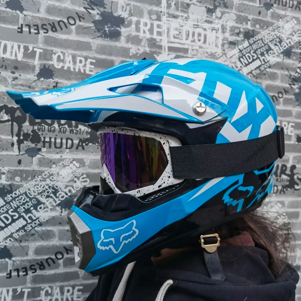 Wholesale price [$30] Fox Racing Motocross Helmet Style 1